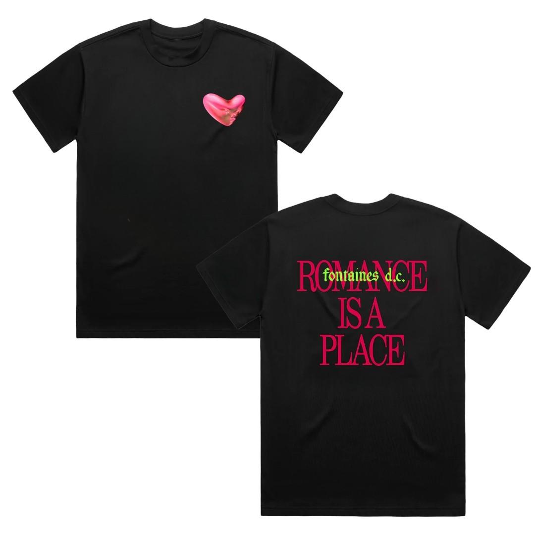 Fontaines DC Romance Is A Plcace The Dark 2026 Tour T-shirt 2 sided XL