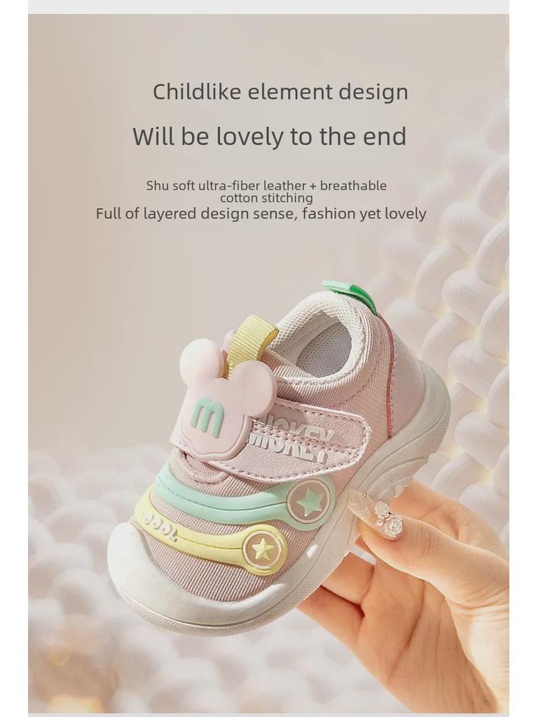 Leichte Cartoon-Babyschuhe: Rutschfeste Kleinkinderschuhe für Jungen & Mädchen