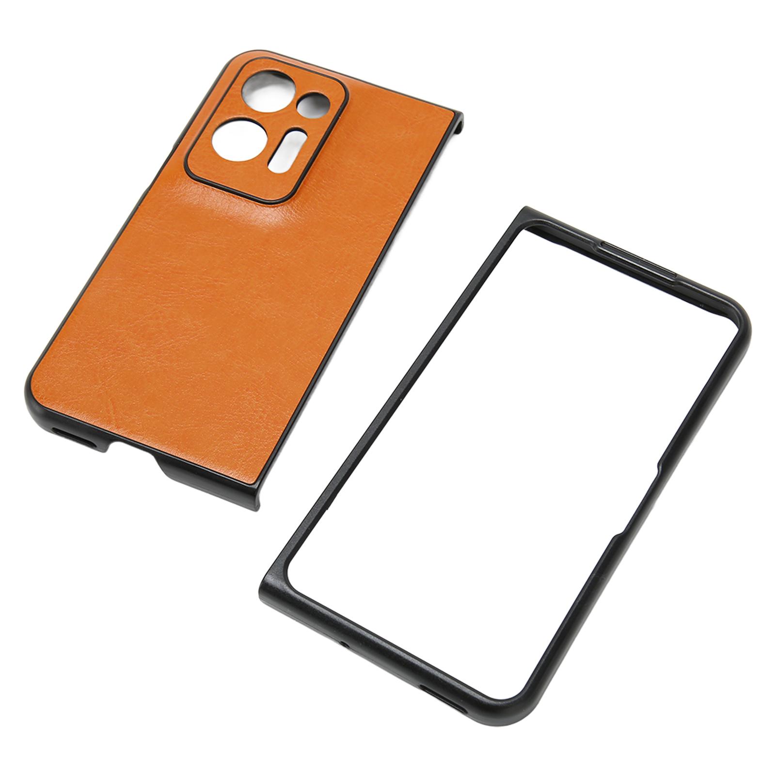 

Foldable Phone Case Fashional Stripe Comfortable Perfect Fit Phone Folding Phone Cover for Oppo коричневый