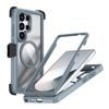 Three Anti-magnetic Mobile Phone Case for Samsung S26Ultra Bracket Protective Case A37 Anti-drop S25 All-inclusive 24