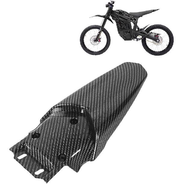 Fahrrad-Heckschutzblech in Carbonfaser-Optik passt für Talaria Sting X3 MX3 MX4 Minimiert die Auswirkungen von aufgewirbeltem Schlamm und Schmutz