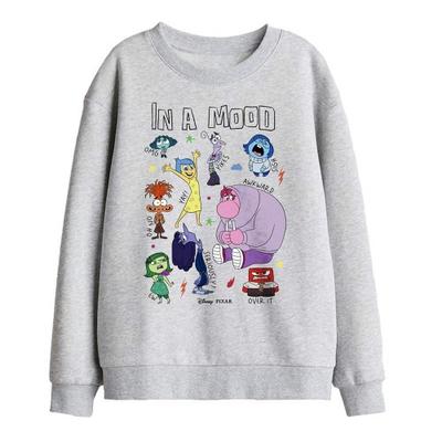 Inside Out 2 Childrens/Kids In A Mood Sweatshirt