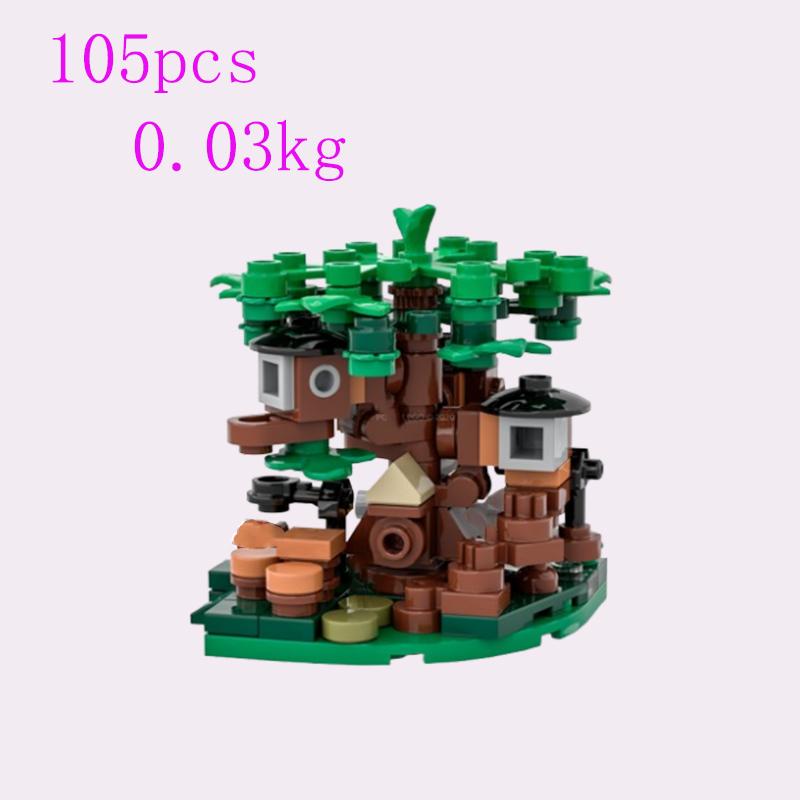 

Точечная сборка мелких деталей строительные блоки MOC-114311 275 шт. креативные растения деревья большое дерево развивающая игрушка строительная модель подарок PDF Guide by Email