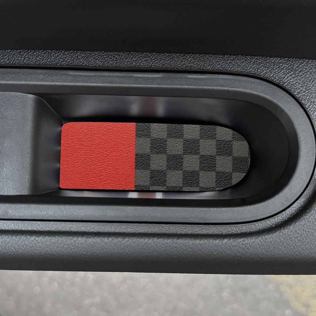 KUNGKIC Interior Protective Mat for 2024 2023 2025 Mini Cooper Countryman Door Cup and Glove PU Non-Slip U25, Pocket, Console, Holder, Box, (JCW)