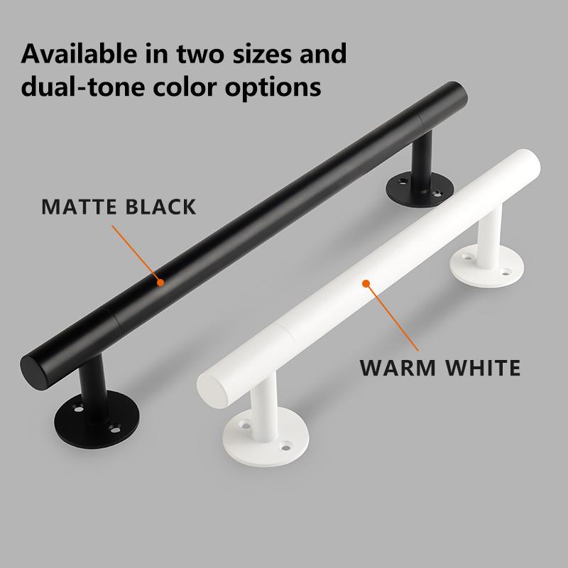 300mm Long Barn Door Handles 400mm Metal Gate Pull Handles Black Garage Shed Door Handles White Sliding Door Handle Interior Clo