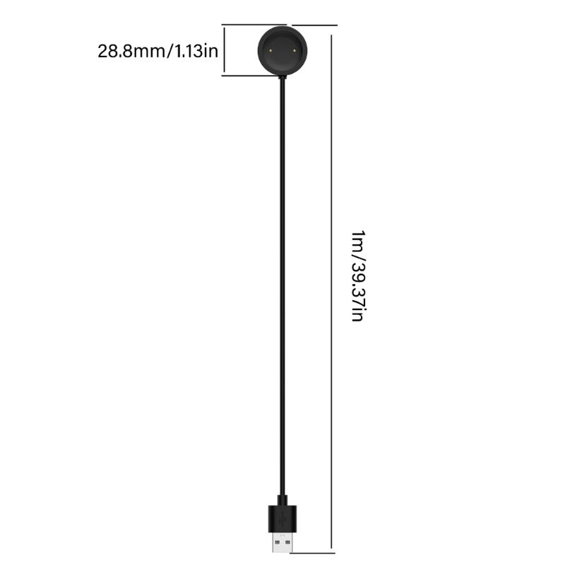 Fast Charging USB Cable For S6/Sport 6/X1/Color/Lite Watches Shockproof Magnetic Charging Dock Stable Connection