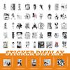 100pcs Momo Ayase Dandadan Anime Stickers Funny Okarun Cartoon Decals Toys DIY Laptop Phone Case Diary Car Waterproof Sticker