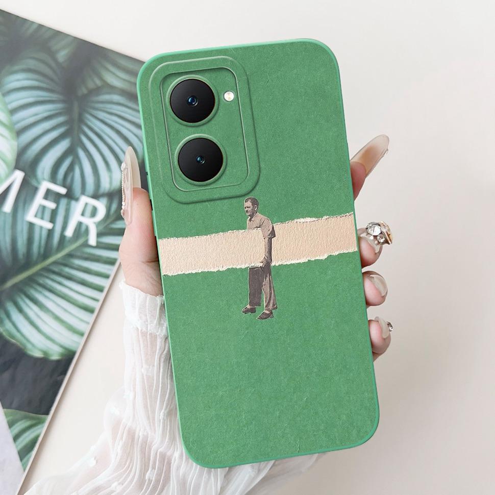 Fashion Painted Cover For Vivo Y03 Case Silicone Soft Slim Fundas For Vivo Y03 Y03T Y18 Y18i Y28s 4G Phone Cases Bags 6.56"