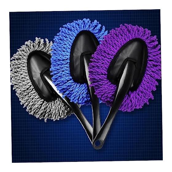 Car Dust Brush, Auto Duster, Car Interior Cleaning Goods, ABS Cotton Material, Non-Scratch Design, Convenient Cleaning, Car Cleaning Brush, Ideal for