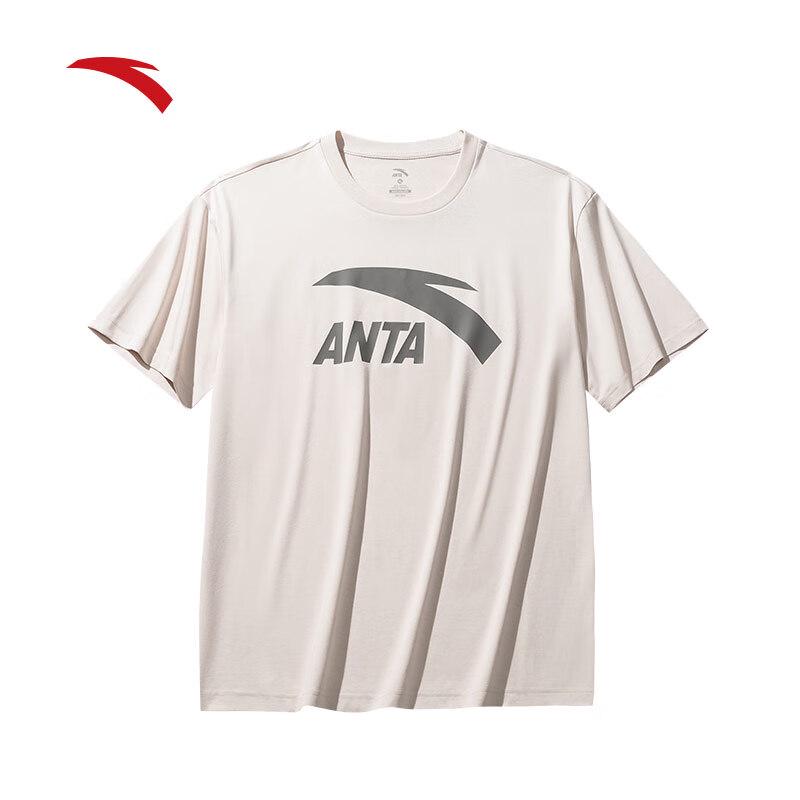 Anta Men's Loose Fit Logo Print Short Sleeve T-Shirt