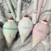 JIAERDI Japanese Kawaii Fluffy Ice Cream Shoulder Bag Women Lolita Sweet Cute Crossbody Purse Lightweight Ladies Petite Chic