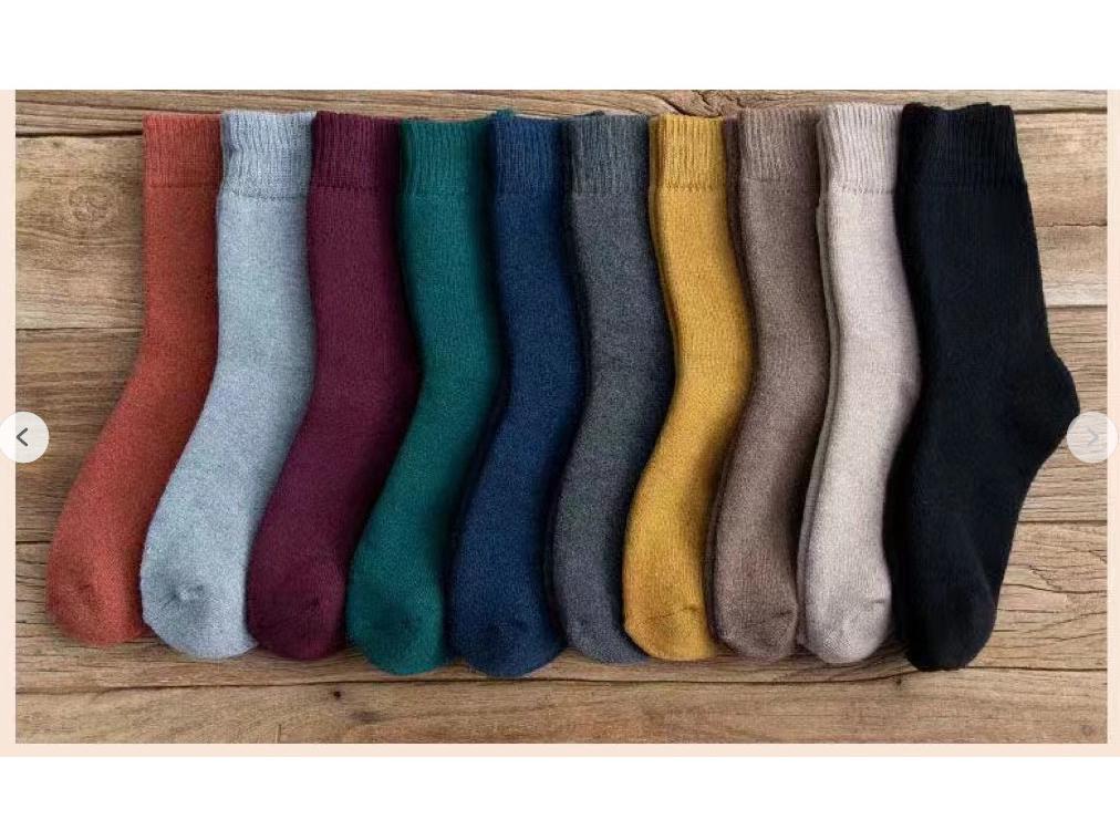 

Унисекс Зимние Утепленные До середины икры Снежные Носки - Теплые Бархатные Длинные Носки, Морозостойкие и Не замерзающие