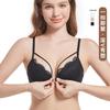 Front buckle lace women's underwear cross back bra women's small breasts not empty cup gathering anti-sagging bra