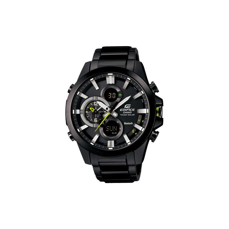 

CASIO Men EDIFICE 48.3mm Black Watch ECB-500DC-1 ECB-500DC-1 Black Dial
