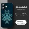 Art Octopus Tentacles Cool Phone Case For iPhone 17 16 15 14 13 12 11 X XR XS 8 Plus Mini Pro Max Soft Black Shockproof Cover