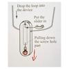 Multipurpose Window Treatments Curtain Cord Tensioner Device Replacement Compatibles With Cord Beads Chain Systems