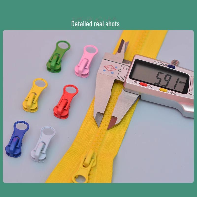 Οχι. 5 Φερμουάρ Ρητίνης για Σκηνές, Μπουφάν, Αποσκευές και Σχολικές Στολές