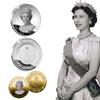 Colorized Queen Elizabeth Ii Commemoration Coins A Royal Canadian Mint Masterpiece