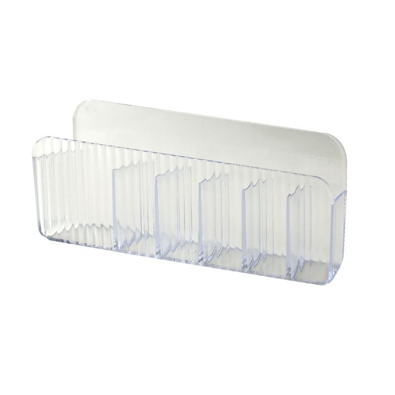 Perforation-free Wall-hung Cosmetic Storage Box for Bathroom and Toilet
