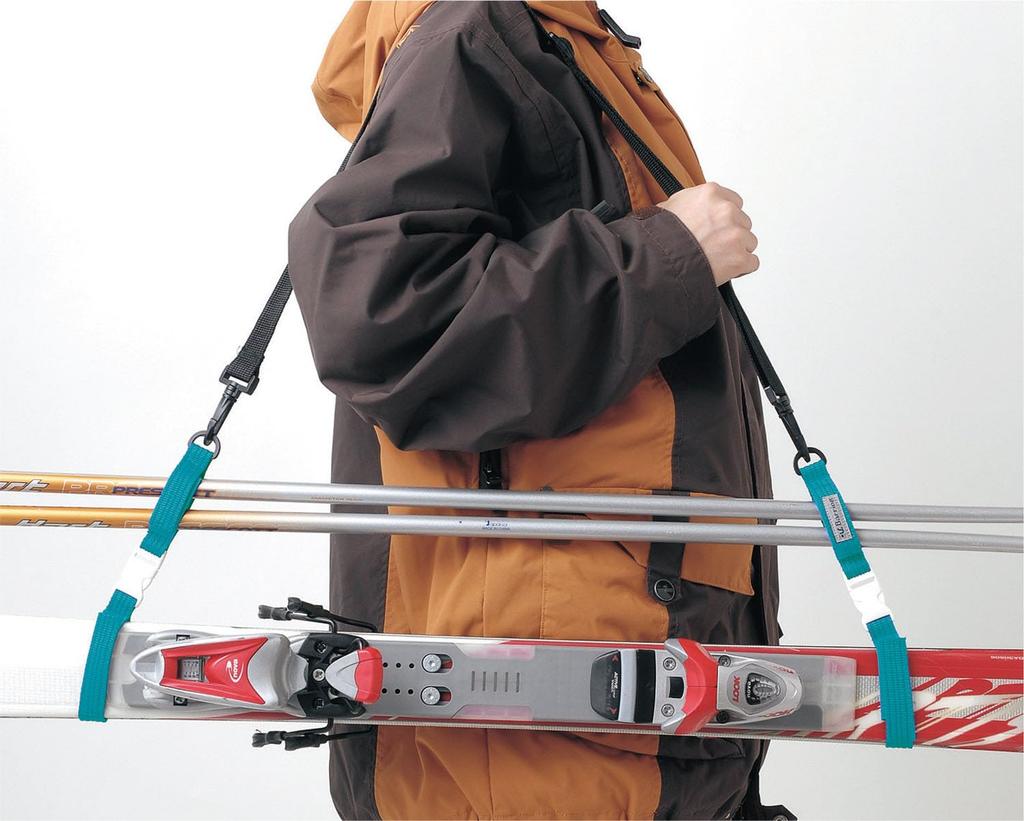 Unix Ski Holder (Shoulder Type) Black/Blue