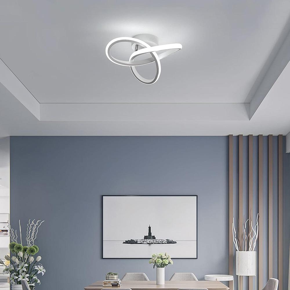 LED Taklamper Moderne Enkel Stil Taklampe Soveromsbelysningsarmaturer Hjemmeinnredningslampe for Gang Balkong Midtgang Kontor