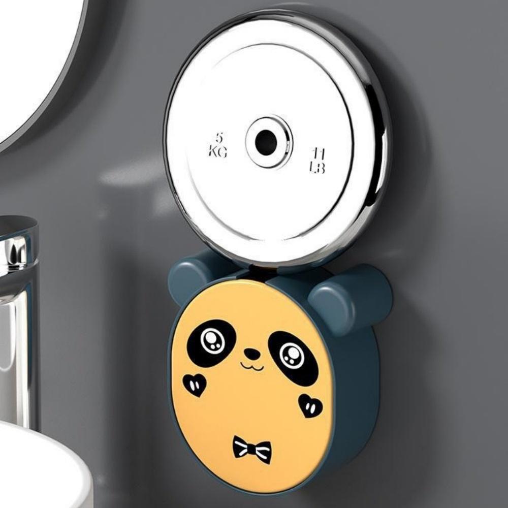 Cute Soap Rack, Wall-mounted Soap Rack, No-hole Soap Rack, Automatic Drainage Soap Tray for Shower, Bathroom, Bathtub and Kitche