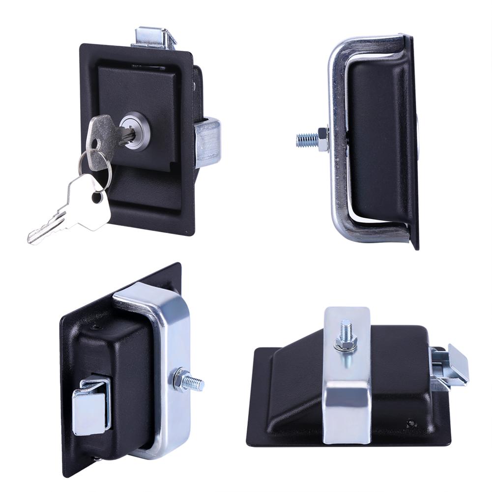 Carbon Steel Safety Entry Door Lock Latch Handle Knob Deadbolt with 2 Keys