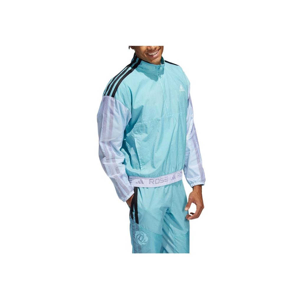 Adidas Rose Lw Anorak Basketball Jacket Men Jacket Sky-Blue GV4651