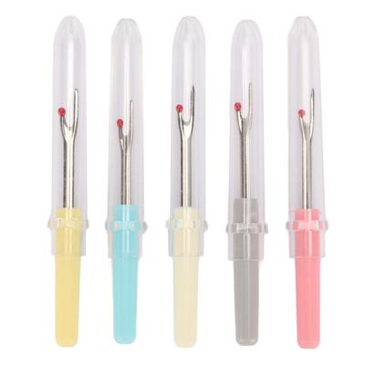 5PCS Colorful Seam Remover with Round Ball Sewing Thread Removal Cutter Cross Stitch Tools