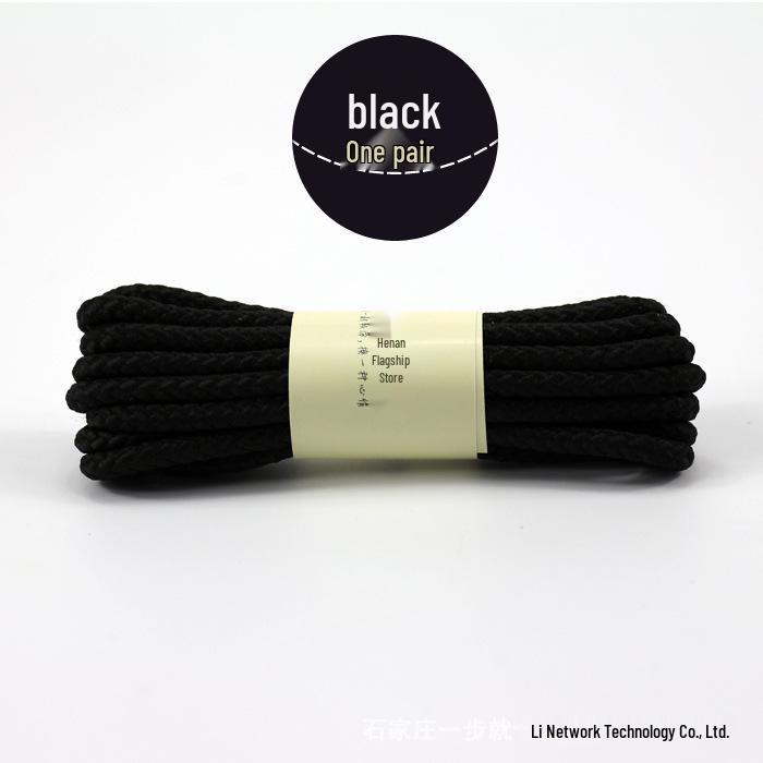 Martin Høy-Topp Militærstøvler i Skinn: Britisk hverdagsklær med runde svarte og hvite skolisser.