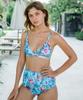 CHAE LOOK Botanical Tiffany Color Soft Bra Top