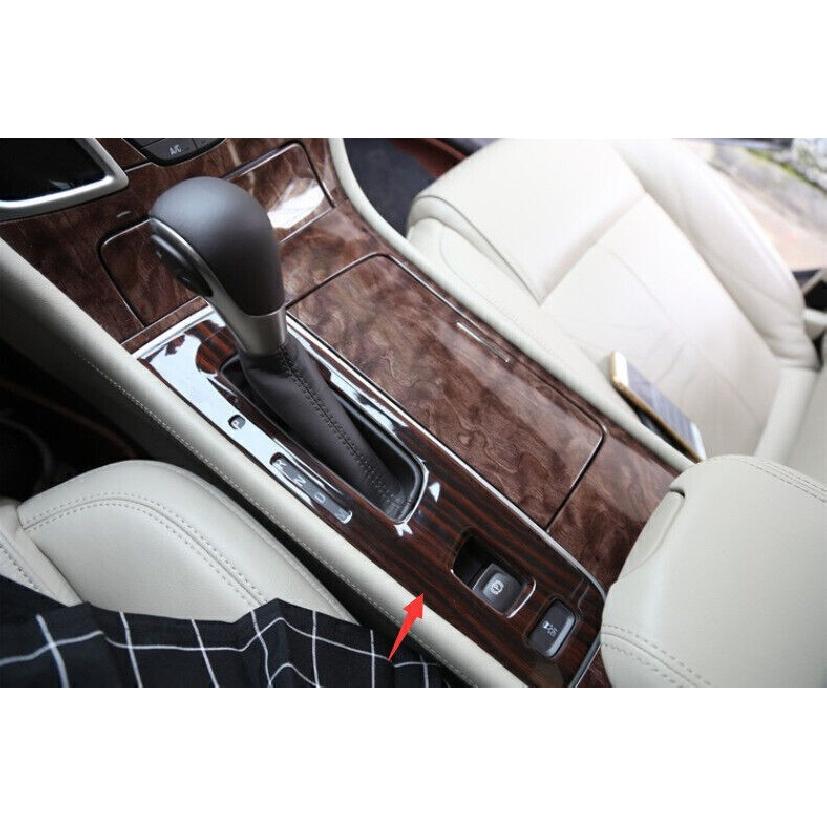 For Buick Lacrosse 2014-2016 Peach Wood Grain Center Console Gear Shift Frame
