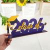 Graduation Decorations Class of 2026 Wood Table Centerpieces Congrats Grad Wooden Sign Graduation Table Toppers Gift