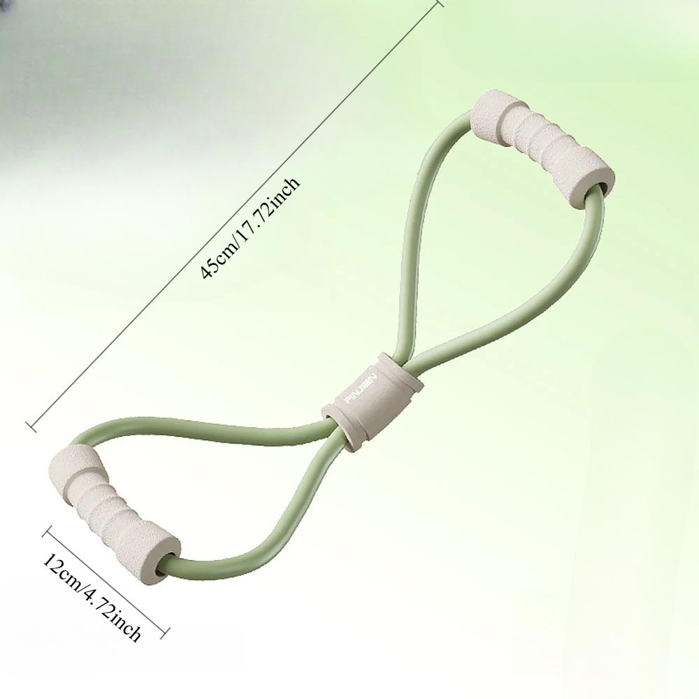 Tension Rope Yoga Gym Rubber Arm Resistance 8-shaped Fitness Strength Equipment Home Gym Chest Expander Elastic Band