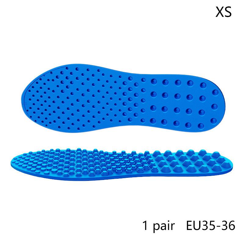 1Pair Massage Insoles For Feet Comfort Shock Absorption Shoes Insole Men Women Shoe Sole Soft Acupressure On Foot Shoe Pads