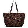 Simple and stylish shoulder bag New large-capacity trendy fashion handbag Women's leopard print underarm tote bag