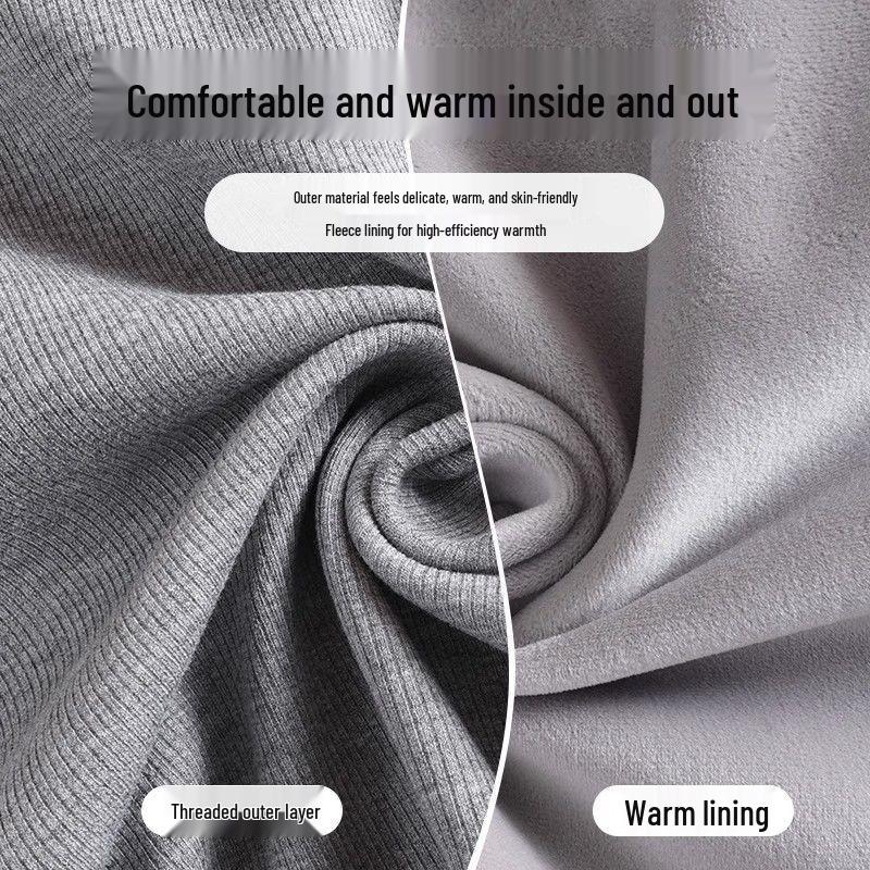 Women's Silver Fox Fleece-Lined Hooded Half-Zip Slim-Fit T-Shirt for Autumn/Winter 2025.