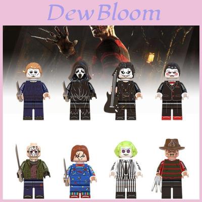 Wm6075 Halloween Thème Effrayant Mini Figurine Ensachée Jouet pour Enfants Blocs de Construction