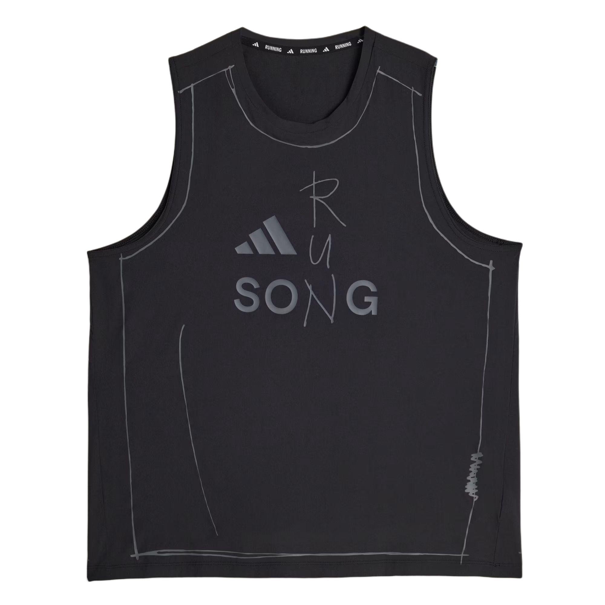 (WMNS) Женский спортивный топ adidas x SFTM adi365 для бега Черный KT0776 S