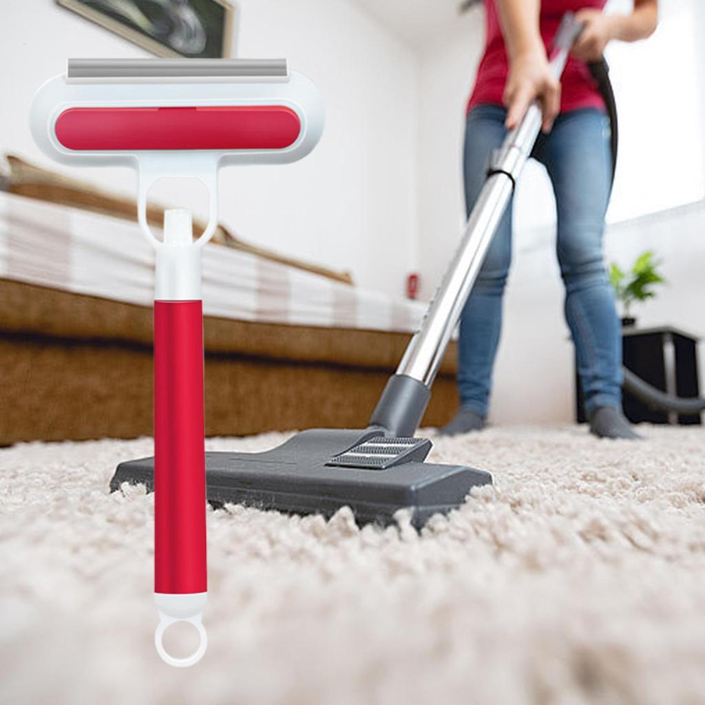 Pet Hair Brush Remover Double Sided Dog Spray Brush Multifunctional Pet Grooming Tool For Clothes Bedding Carpets Door Glass