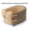 Portable Cat and Dog Car Seat Central Control Car SafetyTransport Pet Carrier for Small Dog, Chihuahua, Teddy