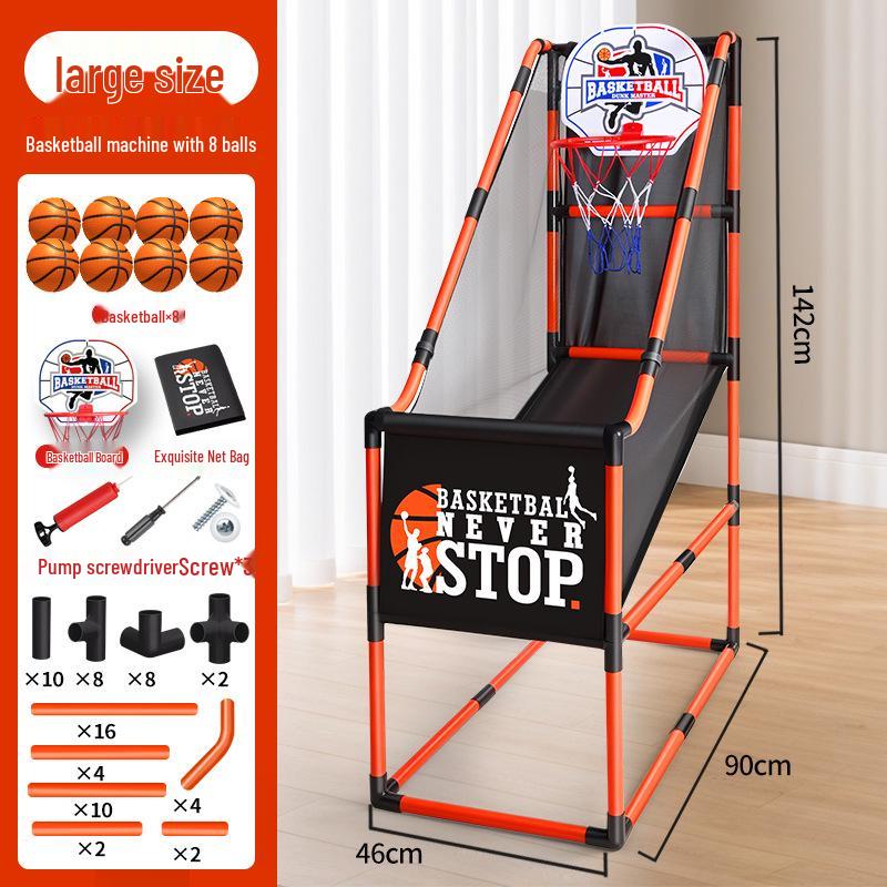 Children's Portable Indoor Basketball Hoop and Shooting Game Toy