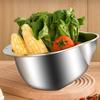 Rice Washing Bowl - Rice Drainer Bowl, Rice Washer Strainer Bowl | Stainless Steel Rice Washer Bowl, Rice Bowl with Fine Mesh Strainer, Large Capacity