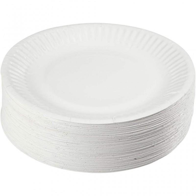 Paper Plate Disposable Ecological Catering Eco