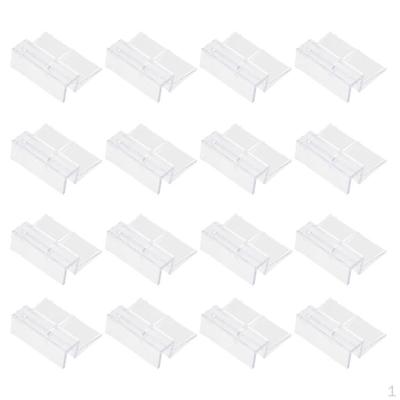 16Pcs Aquarium Fish Tank Plastic Clips Strong Support 10mm