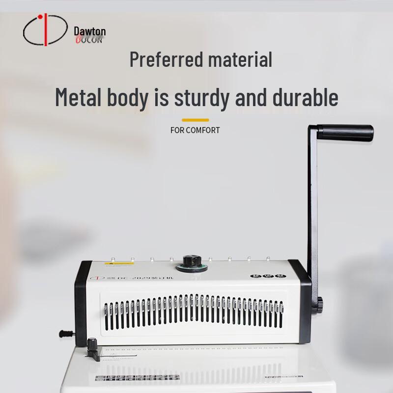 Doton DC-2029 A4 34-Hole 3:1 Wire Binding Machine CN Plug (adapter Included)