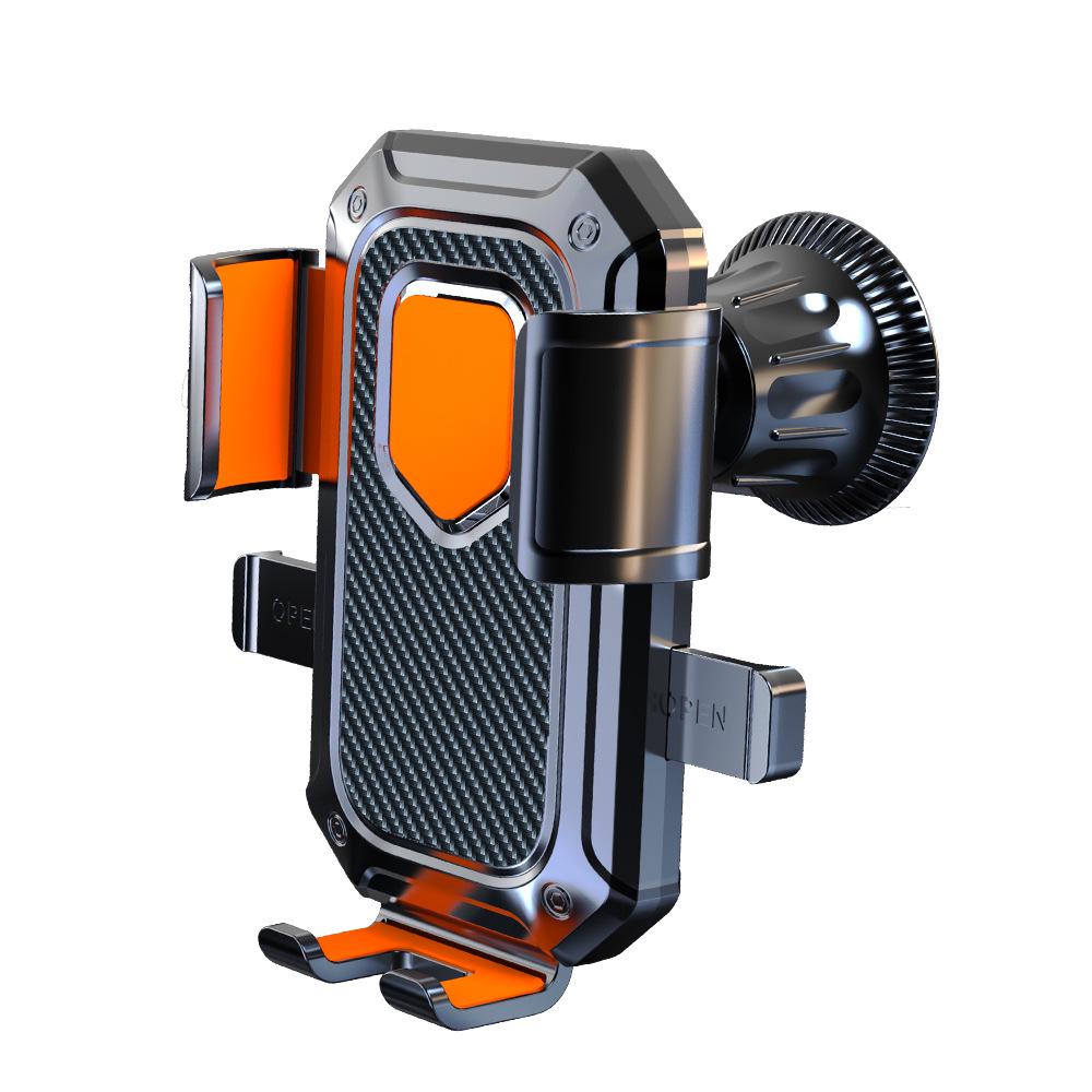 Car Phone Holder | Gravity Induction | Universal Mount for Center Console & Sun Visor | Supports Horizontal & Vertical Screens