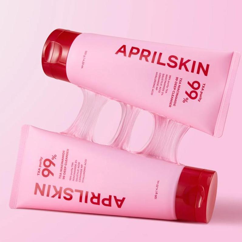 Aprilskin Tranexamic Acid Deep Cleanser 120g – Blackhead Removal & Brightening