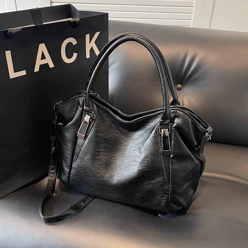 High-end Vintage Women's Tote Shoulder Bag, Trendy Crossbody Bag
