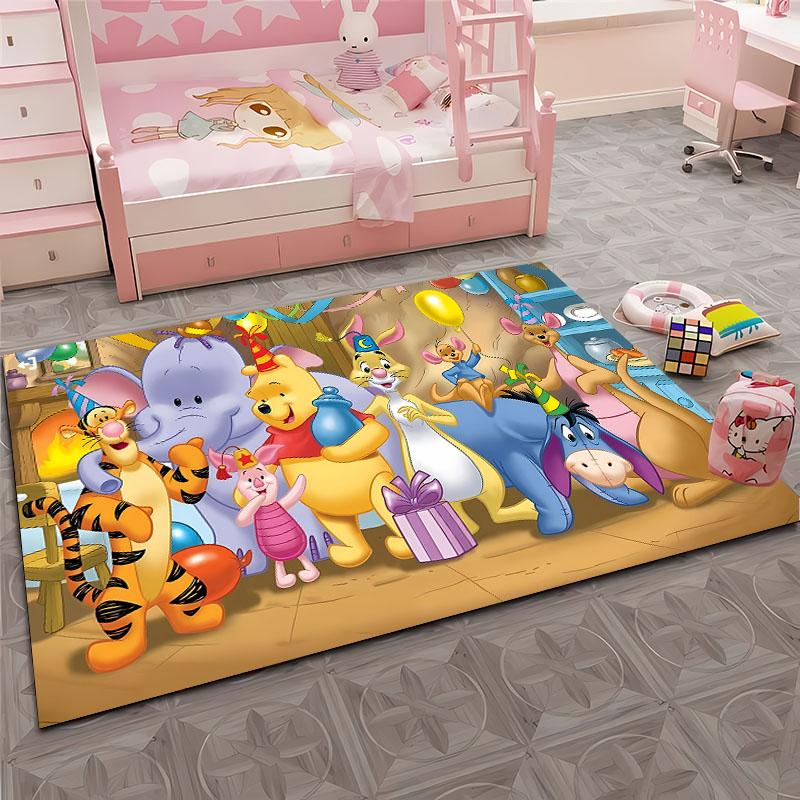 

Multi-Size Cartoon Winnie The Pooh Carpet, Living Room Bedroom Kid s Room Sofa Mat,Doormat Floor Anti-slip Rug Next Day Shipping 40x60cm (16x24in)